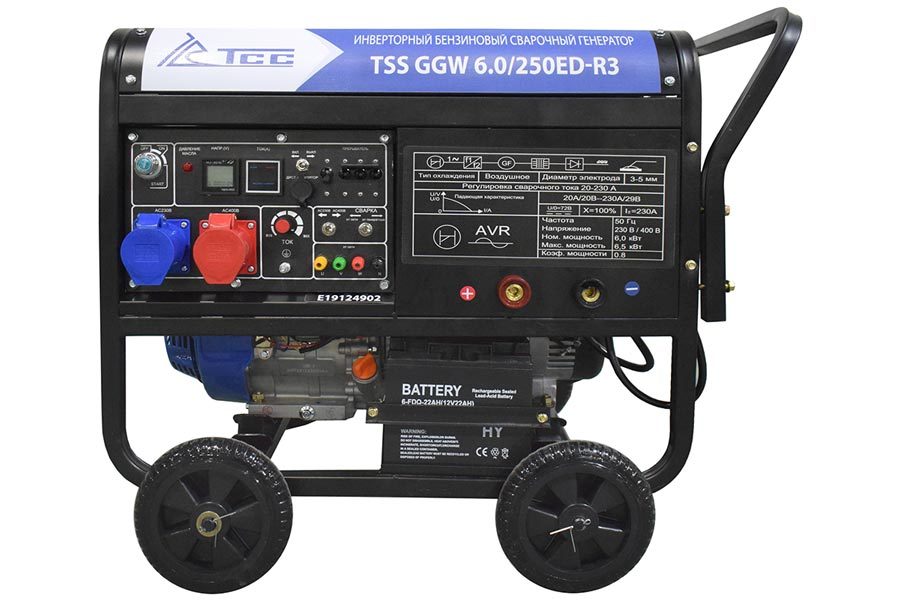 Бензиновые сварочные генераторы Инверторный бензиновый сварочный генератор TSS GGW 6.0/250ED-R3 ceaa0460cdbf7808e8a61a843b0cc821.jpeg