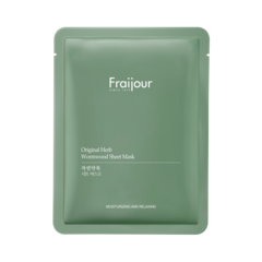 Evas Fraijour Original Herb Wormwood Sheet Mask успокаивающая тканевая маска с полынью