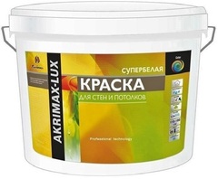 Краска «AKRIMAX-LUX» для стен и потолков для внутренних работ 1,5кг (6шт/уп)(336)