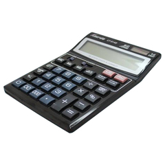 Калькулятор настольный Kaerda 14 Bit, LCD, 21*16*4 см, чёрный