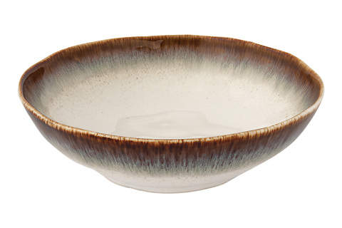 Тарелка суповая 19см Easy Life Nuances коричневая