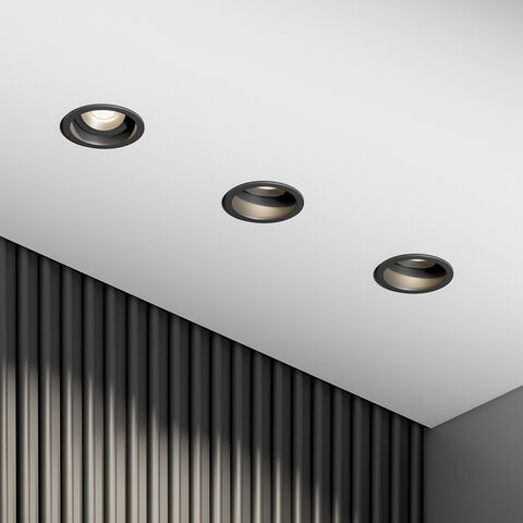 Встраиваемый светильник Elektrostandard Tune 25014/01 GU10 черный