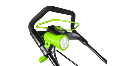 Снегоуборщик Greenworks GD40ST, 2600007, 40v, 51 см, без АКБ и ЗУ (аккумуляторный)