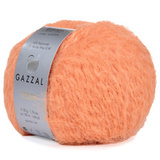 Пряжа Gazzal Teddy 6544 лосось