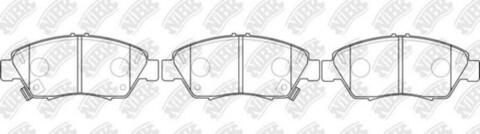 Колодки NiBK PN8264