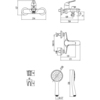 Lemark LM1214C Смеситель Plus Advance для ванны (LM1214C)
