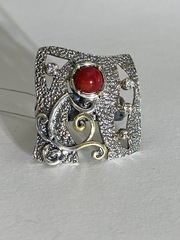 Гела (кольцо из серебра)