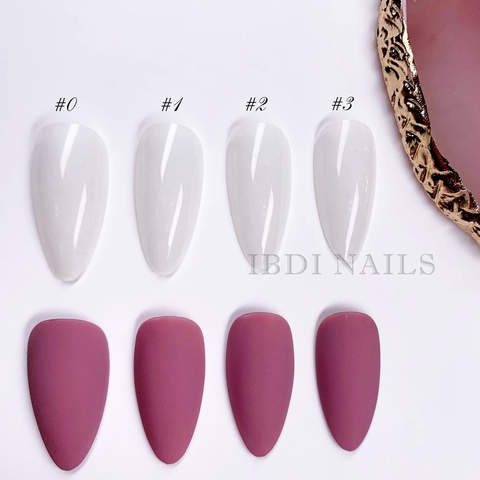 Типсы для дизайна МИНДАЛЬ белые #1 50шт