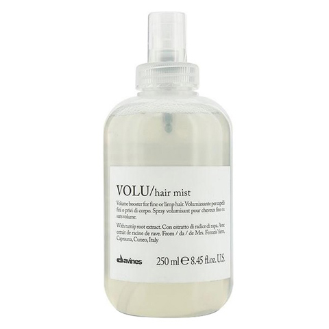 Davines Essential Haircare VOLU: Несмываемый спрей для придания объема волосам (Volu Hair Mist)