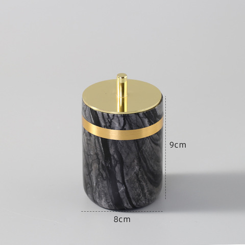 Емкость для косметики круглая Kassatex Nobiliti