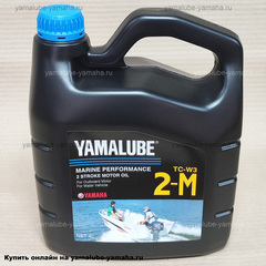 Yamalube 2-M TC-W3 RL, Масло минеральное для 2-тактных ПЛМ, 4 л