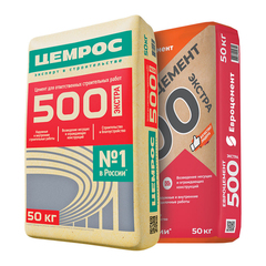 Цемент М-500 ЕВРО. 50 кг.