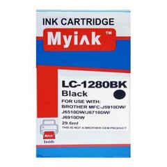 Картридж для Brother MFC-J5910/6510/6710 (LC1280XLBK) Black (29,6ml, Pigment) MyInk