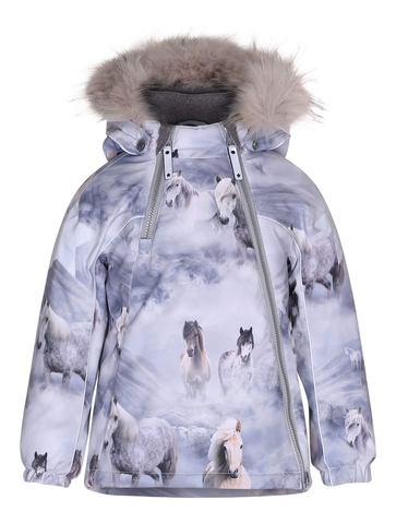 Купить куртку Molo Hopla Fur Pony в интернет-магазине Мама Любит!