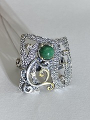 Гела (кольцо из серебра)