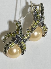 Марина (серьги из серебра)
