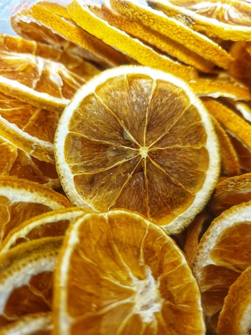 Апельсин нарезанный сушеный 50гр
