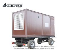 Дизельный генератор Азимут ЭД-800-Т400-2РКМ5 Sdec на шасси в кожухе с автозапуском