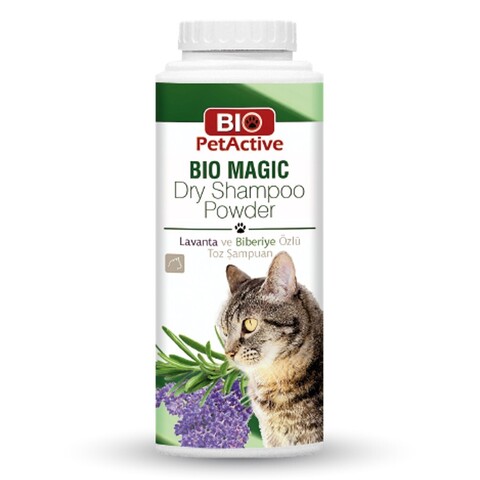 Bio Magic сухой шампунь для кошек с экстрактом Лаванды и Розмарина, 150 гр