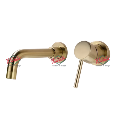 Встраиваемый смеситель для ванной Warmer Bronze Line 150070