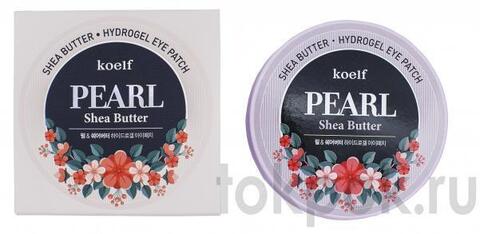 Патчи для глаз Koelf Pearl Shea Butter Eye Patch, 60 шт