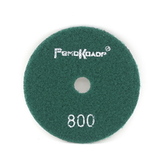 74-5-080 Круг алмазный гибкий шлифовальный АГШК / ЧЕРЕПАШКА, 100 мм, № 800, сухая шлифовка (РемоКолор)