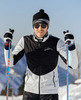 Премиальный костюм для лыж и зимнего бега Nordski Hybrid-Pro Pearl Blue-Black