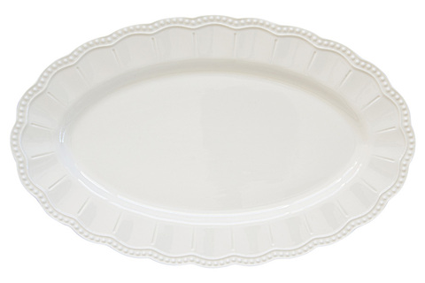 Блюдо 36х23см Easy Life Elite белое