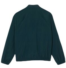 Детская теннисная толстовка Lacoste Recycled Fiber Colourblock Zipped Jacket - green/flashy yellow/white/dark green