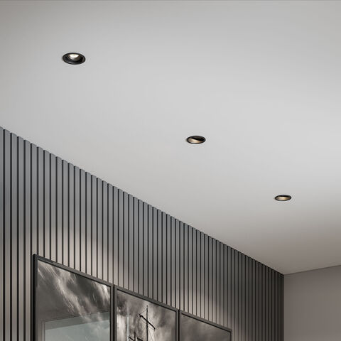 Встраиваемый светильник Elektrostandard Tune 25014/01 GU10 черный