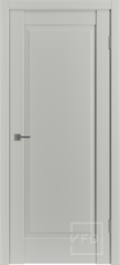 Межкомнатная дверь  VFD (ВФД) ER1 ДГ Emalex Taupe (серый с коричневым оттенком матовый, без текстуры)