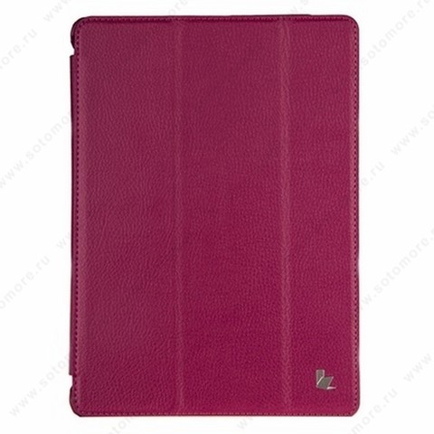 Чехол-книжка Jisoncase PU для Apple iPad Air 1 цвет малиновый JS-I5D-09T