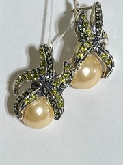Марина (серьги из серебра)