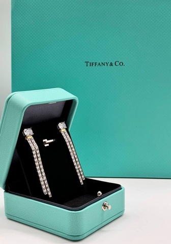 Серьги Tiffany VGOLD
