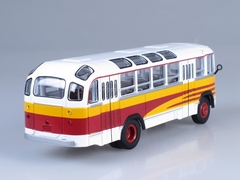 ZIL-158A Excursion white-yellow Soviet Bus (SOVA) 1:43