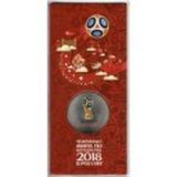 25 рублей 2018 год Чемпионат Мира по футболу ФИФА - Кубок цветная 1 выпуск