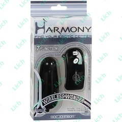 Черное виброяйцо HARMONY на радиоуправлении