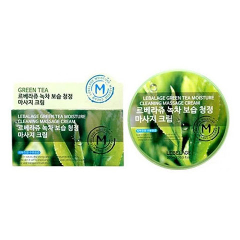 Lebelage Green Tea Moisture Cream - Крем для снятия макияжа с зеленого чаем
