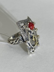 Гела (кольцо из серебра)