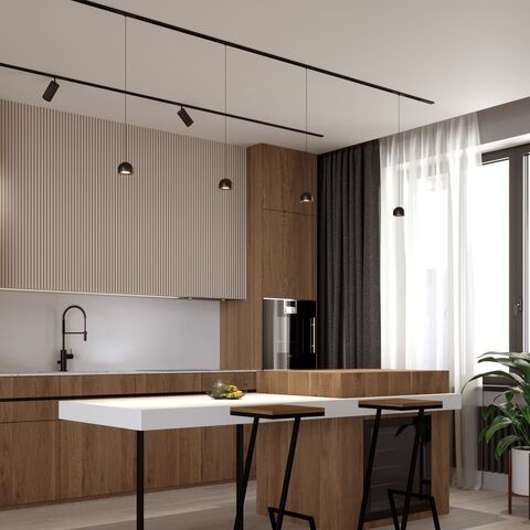 Магнитный трековый светильник Elektrostandard Slim Magnetic 85126/01 черный