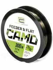 Леска монофильная Feeder Concept FEEDER&FLAT Camo 300м, 0.27мм
