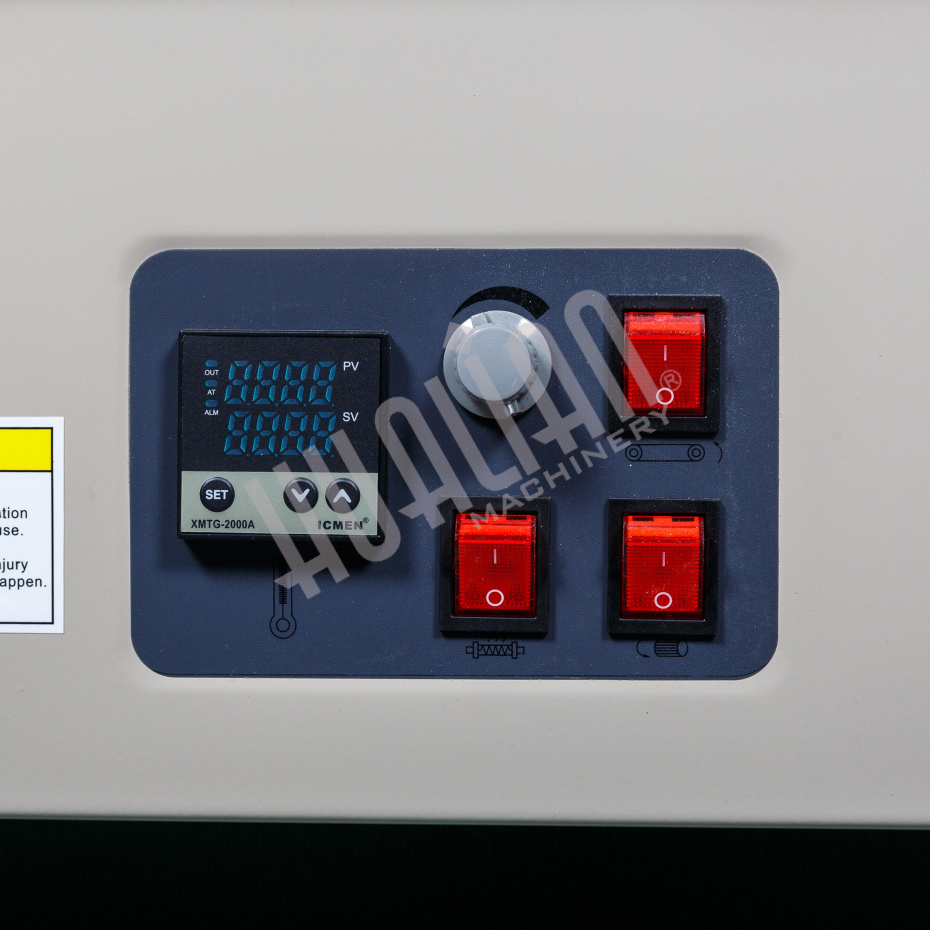 Термоусадочный тоннель BS-4535LA для PE пленки сетчатый конвейер