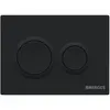 Berges 43378 Комплект : инсталляция NOVUM кнопка O5 Soft Touch черная, унитаз VITA Rimless 49 см, сиденье дюропласт микролифт, быстросъём