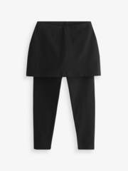 Легинсы с юбкой для девочки Next T54-116, Черный
