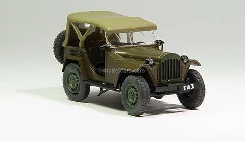 GAZ-67B khaki 1:43 DeAgostini Auto Legends USSR #30