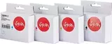 Набор струйных картриджей Sakura SI9BAB001 (1400XLBK, 1400XLС, 1400XLM, 1400XLY) для Canon MAXIFY MB2040, MB2340, MB2140, MB2740, (черный, голубой, пурпурный, желтый), 4шт в наборе.