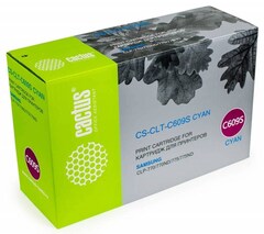 Картридж лазерный Cactus CS-CLT-C609S CLT-C609S голубой (7000стр.) для Samsung CLP 770/770ND/775/775ND