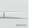 Berges 43283 Комплект  для монтажа подвесного унитаза: инсталляция NOVUM525, кнопка F1 белая, унитаз FLOE, сиденье дюропласт FLOE Slim SO, микролифт, быстросъем