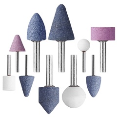 STAYER 10 предм., хвостовик d 3.2 / 6.0 мм, набор абразивных минишарошек-насадок (2989-H10)