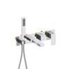 Aquatek AQ1644CR AQ1644CR ЛИБРА смеситель для ванны встроенный (внешняя и скрытая часть)